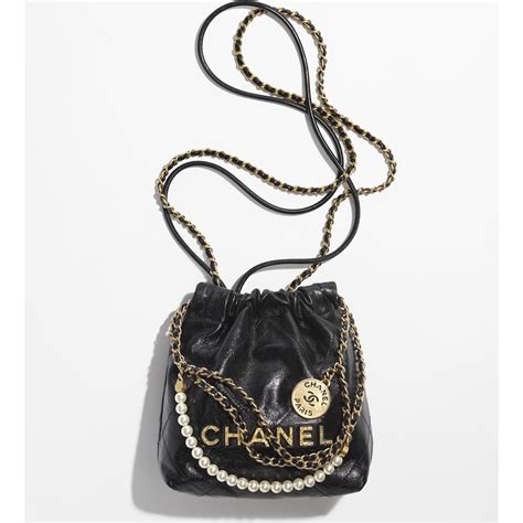 chanel mini hk price|CHANEL 22 Mini HandbagShiny Calfskin & Gold.